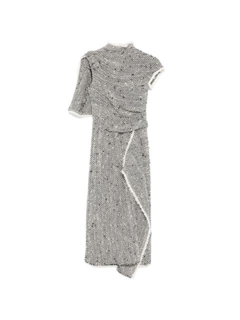 Erdem draped midi dress