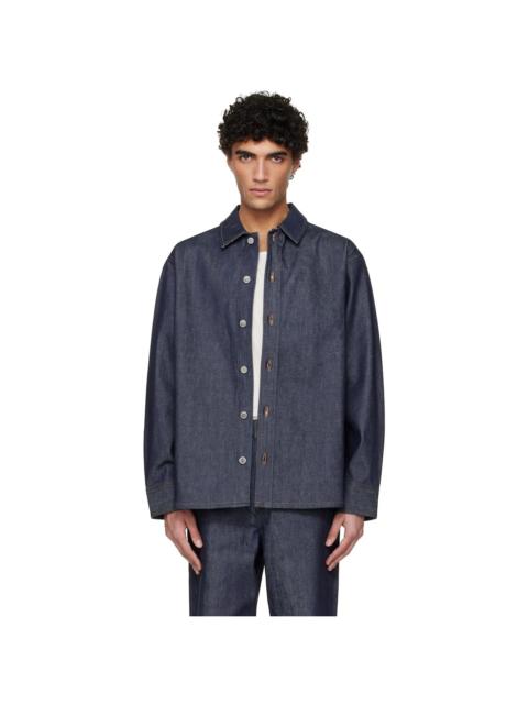 A.P.C. Navy Japanese Denim Jacket