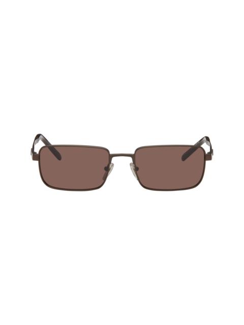 Prada Brown 'Prada Logo' Sunglasses