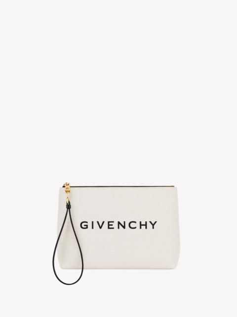 Givenchy LARGE POUCH IN CANVAS