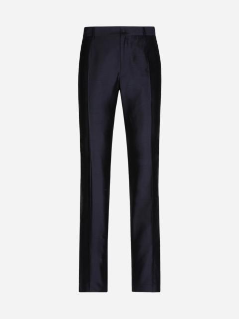 Dolce & Gabbana Tailored silk shantung pants