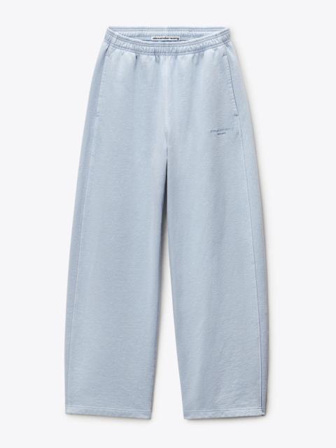 Alexander Wang CRYSTAL MID-RISE RELAXED SWEATPANT