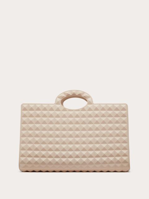 Valentino LE TROISIÈME RUBBER SHOPPING BAG
