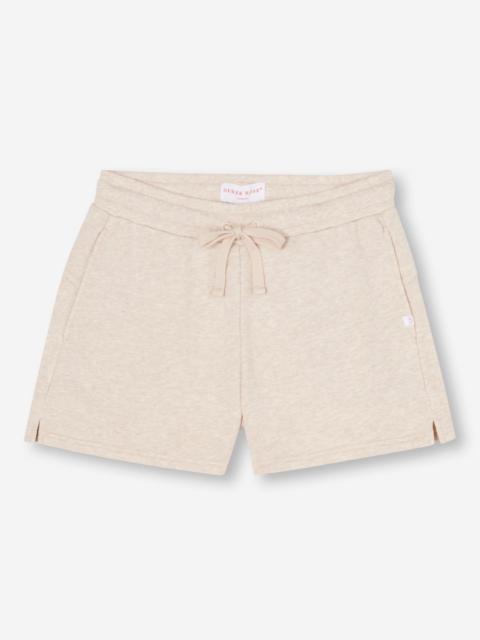 Derek Rose Women's Sweat Shorts Quinn Cotton Modal Oat
