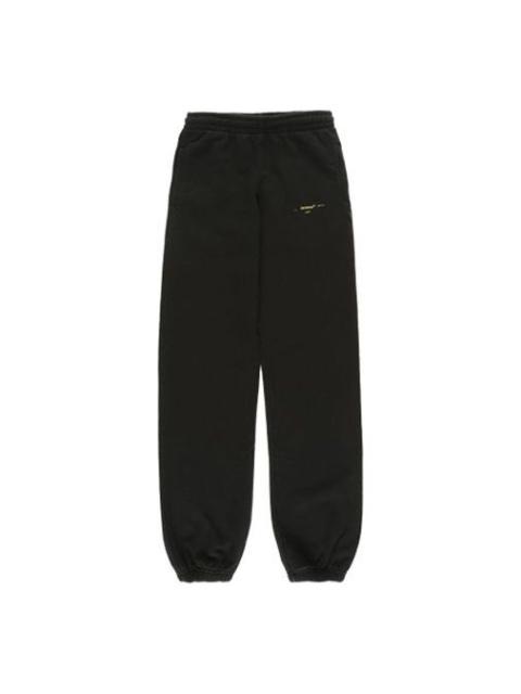 Off-White Off-White 2018-19FW Street Style Cotton Logo Pants OMCH020F19E300101060