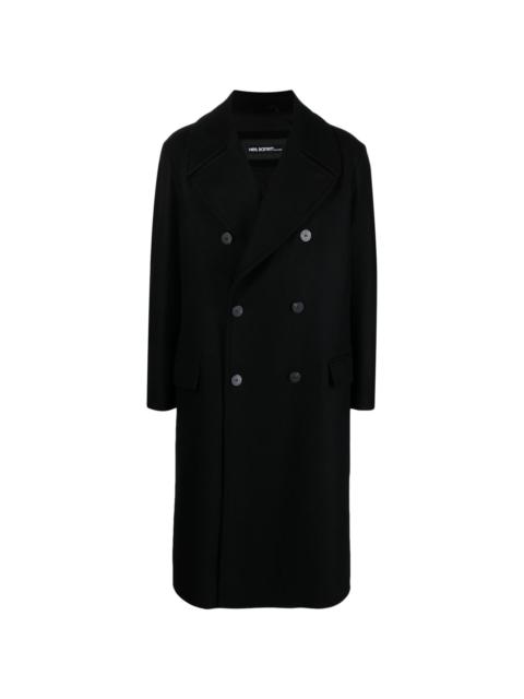 Neil Barrett notched-lapel double-breasted coat