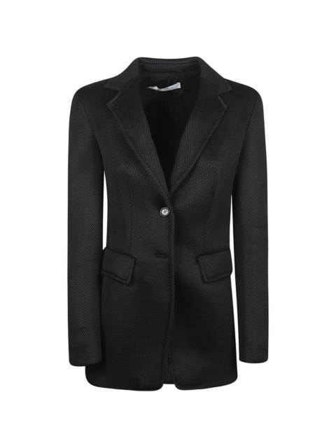 Max Mara textured single-breasted blazer