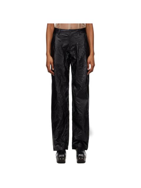 ECKHAUS LATTA Black Pleated Trousers