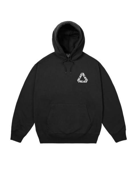 PALACE P3 PRINT HOOD BLACK