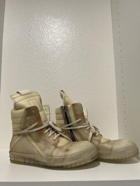 Rick Owens RARE Natural Clear Geobasket | nxllzbanks