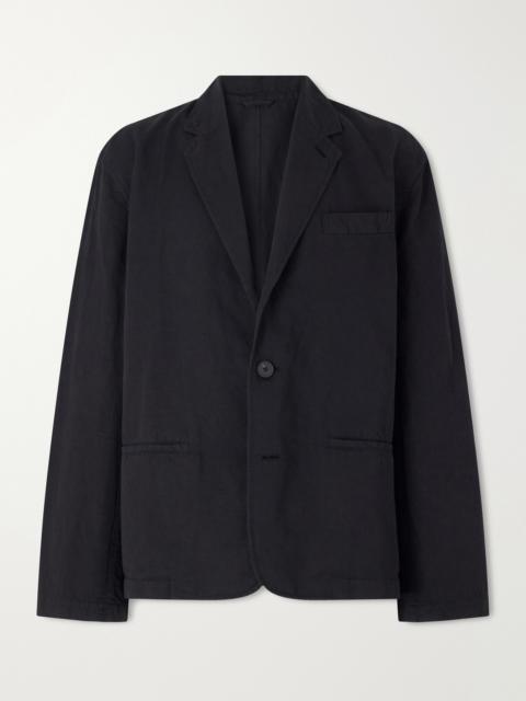 Studio Nicholson Cotton and Linen-Blend Twill Blazer