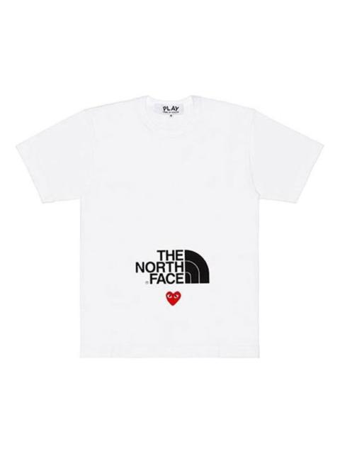 Comme des Garçons PLAY COMME des GARCONS PLAY x The North Face play together Tee AE-T201-051-1