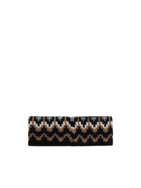 BOGNER patterned headband