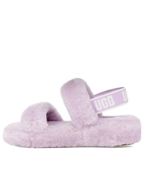 UGG (WMNS) UGG Oh Yeah Thick Sole Sandals Purple 1107953-CATR
