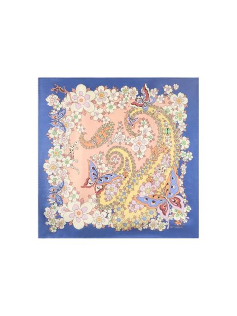 Etro printed silk scarf