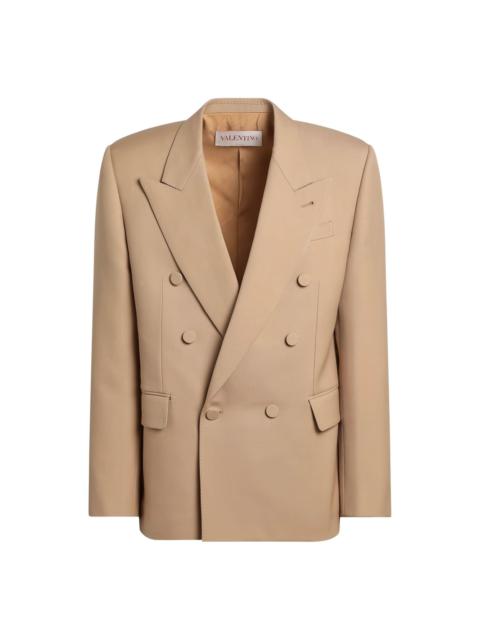 double-breasted blazer
