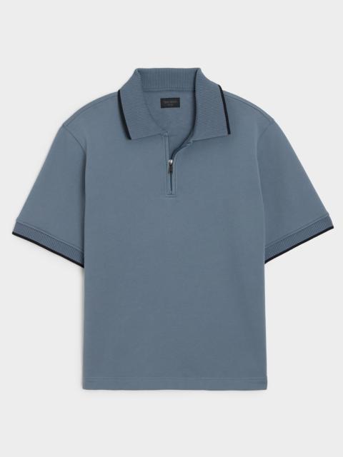 TODD SNYDER Foundation Quarter-Zip Polo