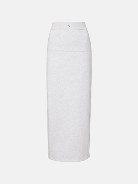 COPERNI Cotton-blend maxi skirt