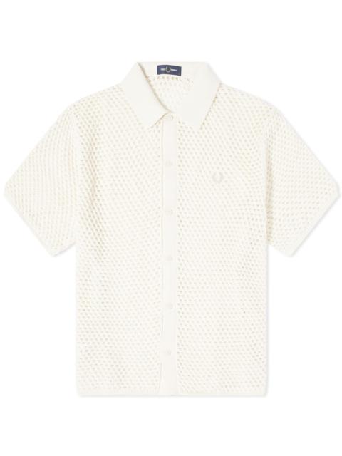 Fred Perry Fred Perry Button Through Lace Shirt