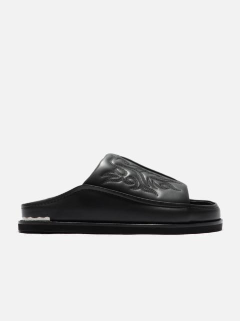 TOGA VIRILIS LEATHER SLIDE