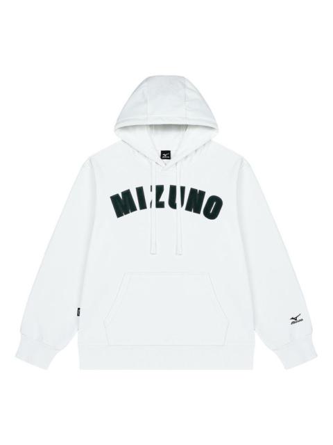 Mizuno Mizuno Logo Casual Hoodie 'White' A2CA2A33