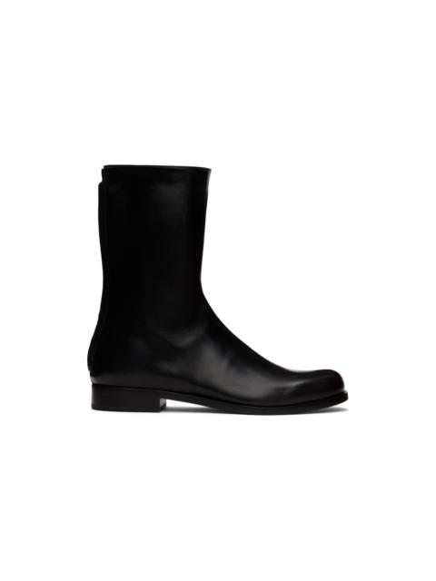 Black Cushion Lux Boots