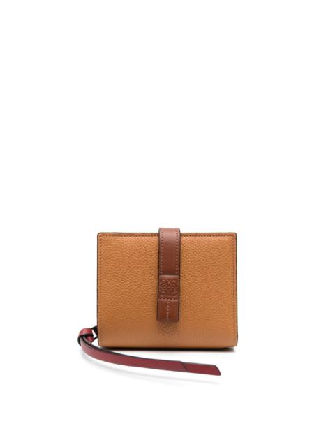 Loewe trifold grained-leather wallet