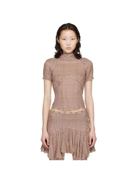 KNWLS Beige Tess Blouse