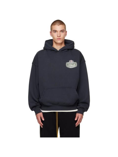 Rhude Gray 'Rhude Desert Racing' Hoodie