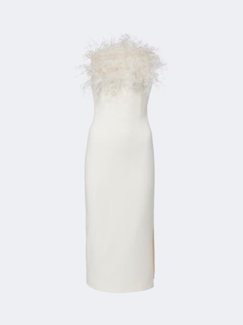 Safiyaa Aerine crêpe midi dress