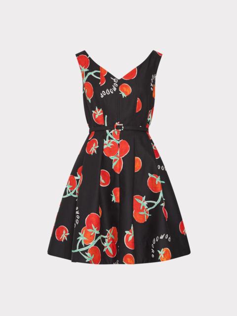 MILLY Peggy Off The Shoulder Printed Mini Dress