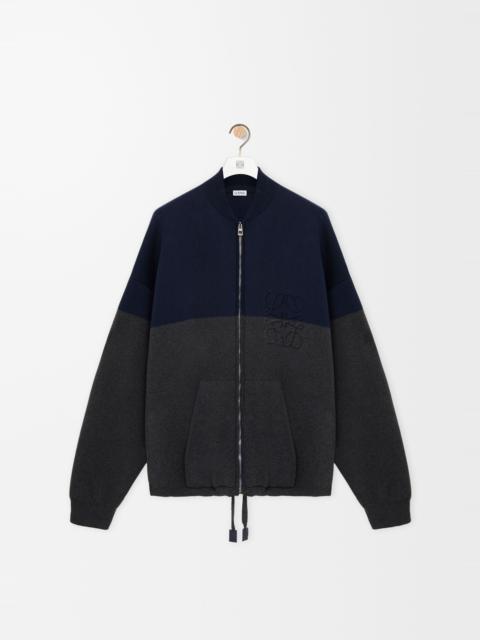 Loewe Zip-up cardigan in cotton blend