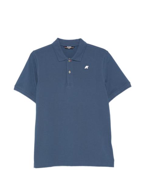 K-WAY Vinnie logo piqué polo shirt