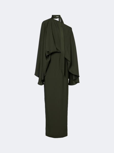 Taller Marmo Brooks draped scarf-detail gown