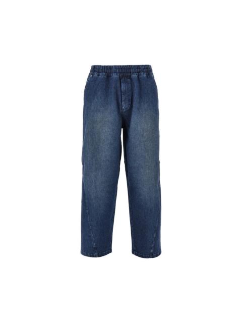 EMPORIO ARMANI STRETCH DENIM LOOSE FIT PANTS