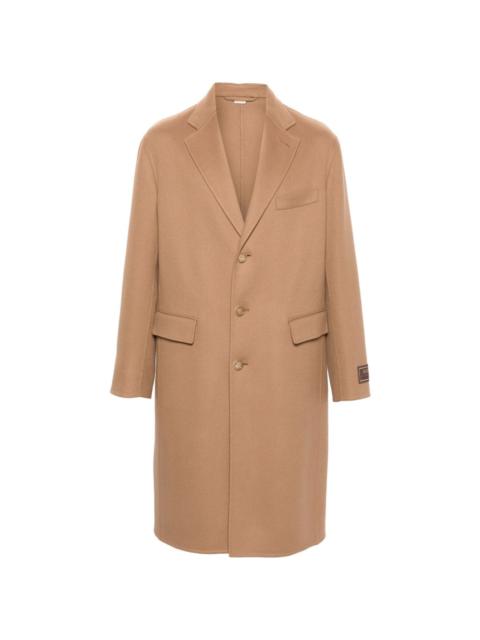 GUCCI notched-lapels single-breasted coat