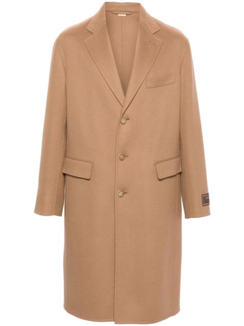 GUCCI notched-lapels single-breasted coat