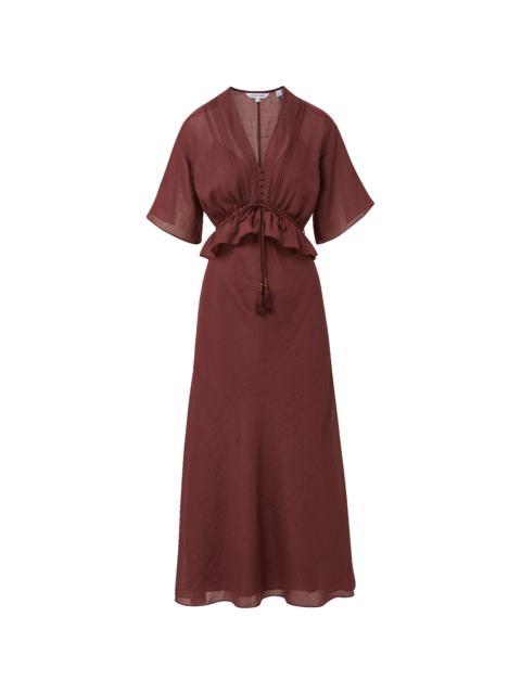 VERONICA BEARD DOMINICK MIDI DRESS