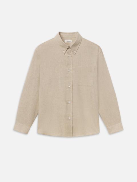 FRAME Wool Blend Shirt