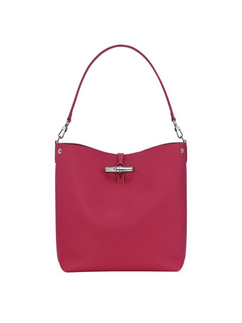 Longchamp Le Roseau M Shoulder bag Beetroot - Leather