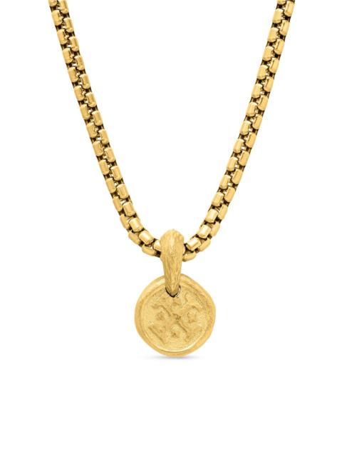 DAVID YURMAN Men's Shipwreck Coin Amulet in 18K Yellow Gold, 17MM - Gold