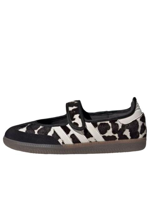 adidas (WMNS) adidas Samba Jane Cow Print 'Core Black Off White' HQ9483