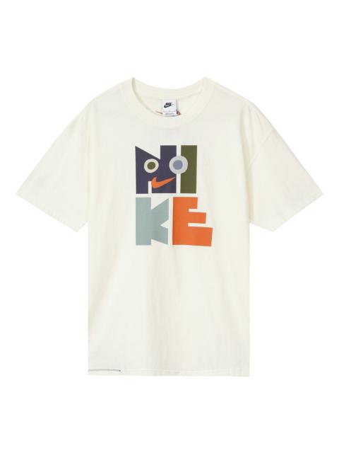 Nike 남자의 운동복 나이키 운동복 GRAPHIC 티 LSE FIT Sail DR7835-133로 나이키