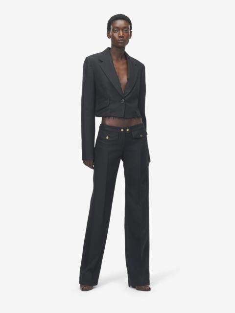 Alexander McQueen Straight Leg Trousers