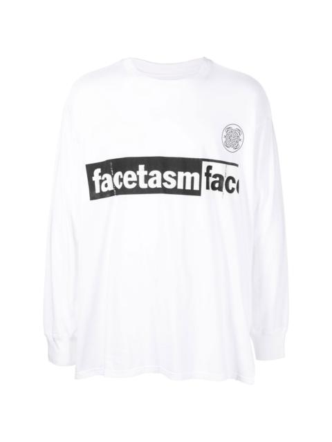 FACETASM logo-print crew-neck T-shirt