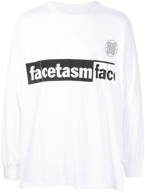 FACETASM logo-print crew-neck T-shirt