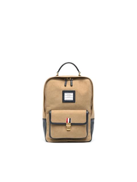 Thom Browne corduroy school backpack
