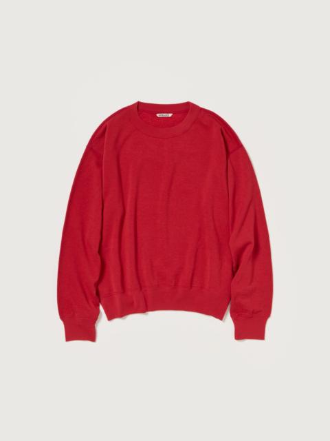 AURALEE HIGH TWIST LIGHT SWEAT P/O