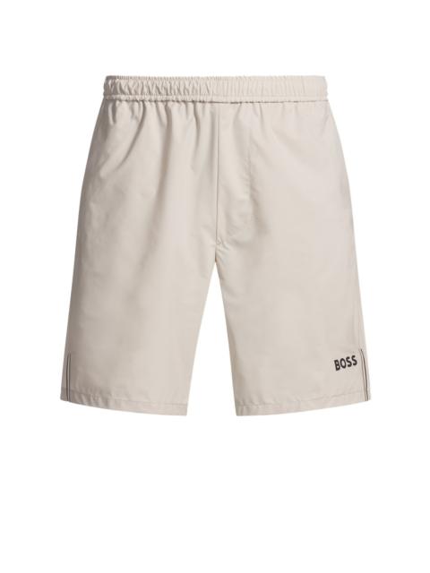 BOSS ACTIVE TENNIS SHORTS IN QUICK-DRY SUPER-STRETCH FABRIC
