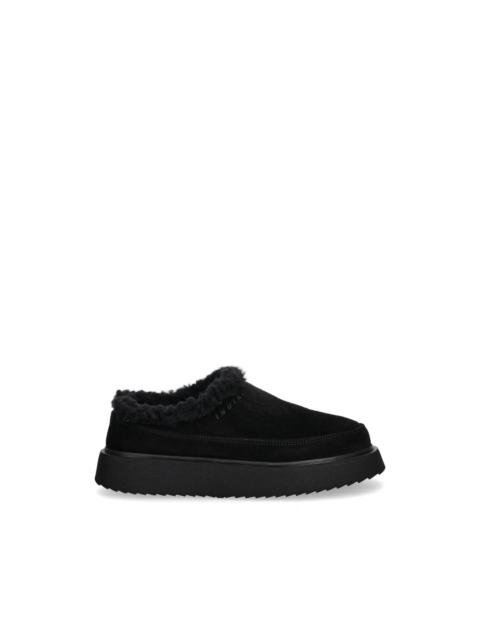 INUIKII Classic Micro shearling-trim slippers